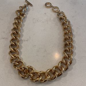 Anne Klein Chunky Gold Color Necklace